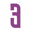 Стикер 21 Purple Sable - фильтровые иконки, буквы