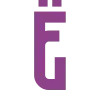 Стикер 6 Purple Sable - фильтровые иконки, буквы