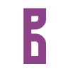 Стикер 3 Purple Sable - фильтровые иконки, буквы