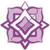 Стикер 42 Purple Sable - фильтровые иконки, буквы