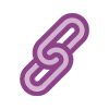 Стикер 37 Purple Sable - фильтровые иконки, буквы