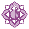Стикер 41 Purple Sable - фильтровые иконки, буквы