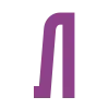 Стикер 12 Purple Sable - фильтровые иконки, буквы