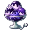 🟣 Эмодзи «Purple Lady - фиолетовые буквы» для Telegram
