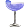 🍹 Эмодзи «Purple Lady - фиолетовые буквы» для Telegram