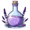 🪄 Эмодзи «Purple Lady - фиолетовые буквы» для Telegram