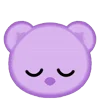 Стикер 9 ˋʚ 𝑝𝑢𝑟𝑝𝑙𝑒 𝑏𝑒𝑎𝑟
