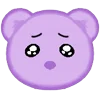 Стикер 7 ˋʚ 𝑝𝑢𝑟𝑝𝑙𝑒 𝑏𝑒𝑎𝑟