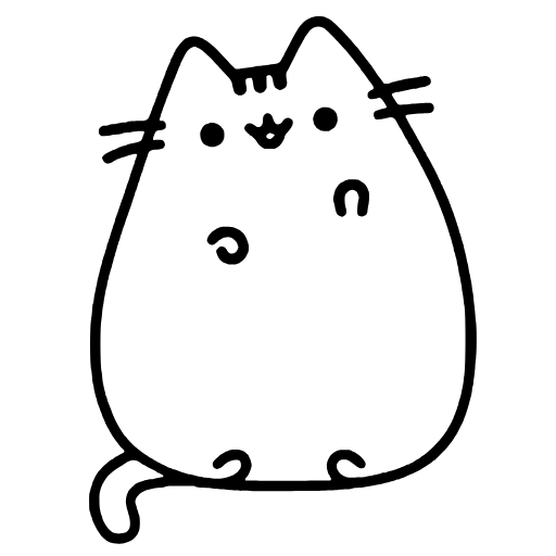 Стикер 28 Adaptive Pusheen Hd