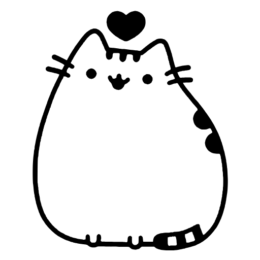 Стикер 36 Adaptive Pusheen Hd