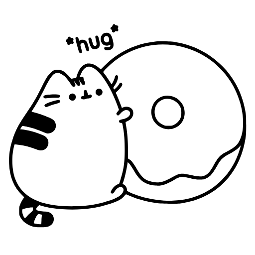 Стикер 44 Adaptive Pusheen Hd