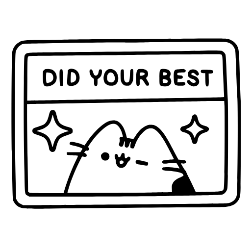 Стикер 51 Adaptive Pusheen Hd