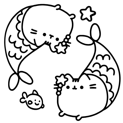 Стикер 29 Adaptive Pusheen Hd