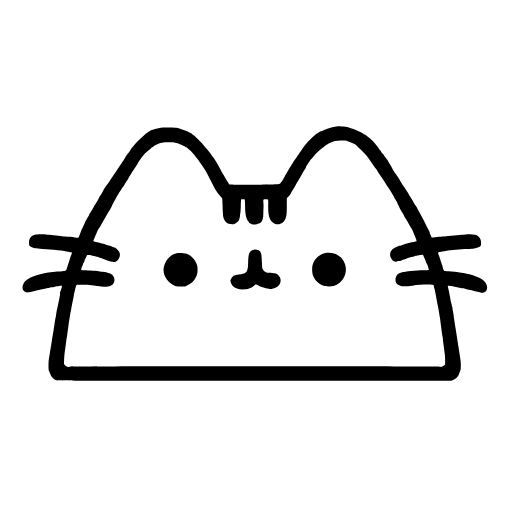 Стикер 10 Adaptive Pusheen Hd