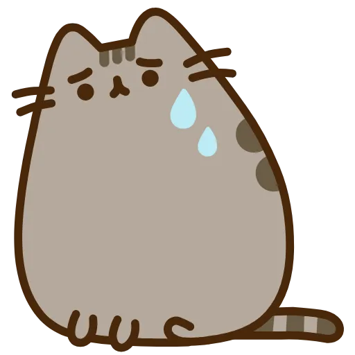 Стикер 18 Pusheen The Cat