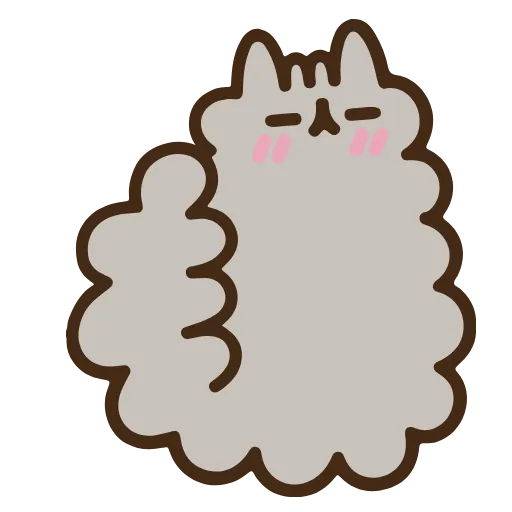 Стикер 52 Pusheen The Cat