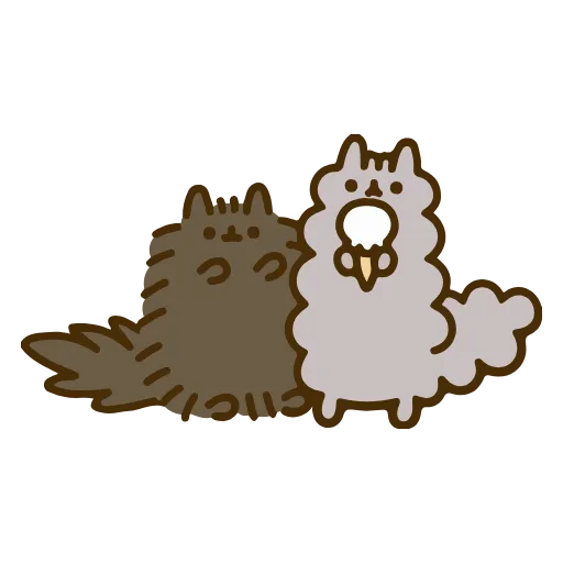 Стикер 54 Pusheen The Cat