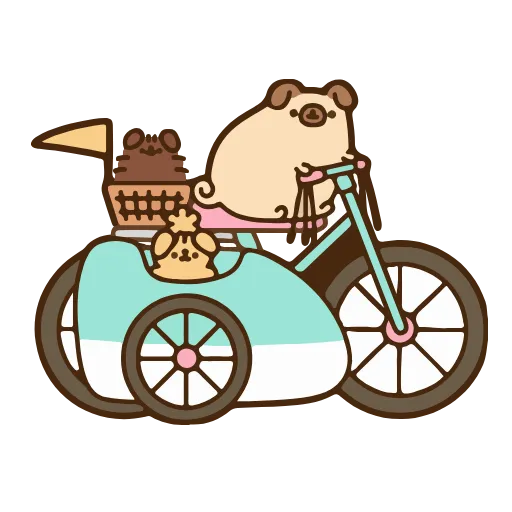 Стикер 61 Pusheen The Cat