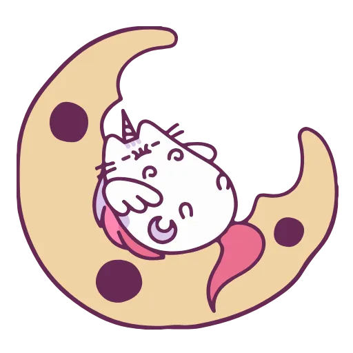 Стикер 50 Pusheen The Cat