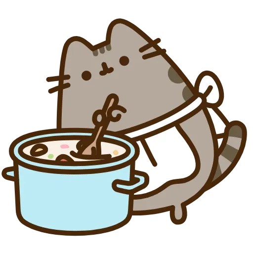 Стикер 15 Pusheen The Cat