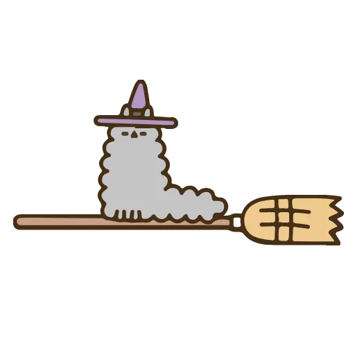 🧹 Эмодзи «Pusheen The Cat» для Telegram