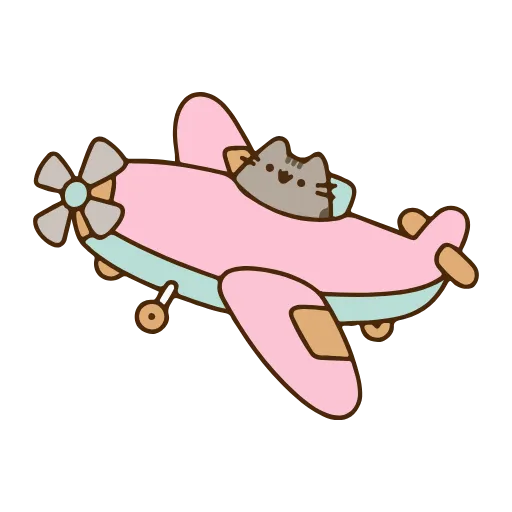 Стикер 38 Pusheen The Cat