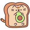 Стикер 6 Pusheen