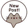 Стикер 58 Pusheen