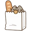 Стикер 53 🍚 Pusheen Кот