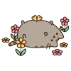 Стикер 27 🍚 Pusheen Кот