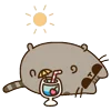 Стикер 28 🍚 Pusheen Кот