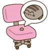 Стикер 58 🍚 Pusheen Кот