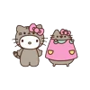 Стикер 38 🍚 Pusheen Кот