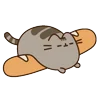 Стикер 55 🍚 Pusheen Кот