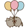 Стикер 17 🍚 Pusheen Кот