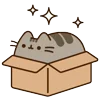 Стикер 47 🍚 Pusheen Кот
