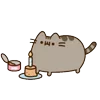 Стикер 19 🍚 Pusheen Кот