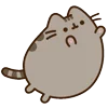 Стикер 50 🍚 Pusheen Кот