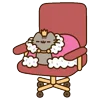 Стикер 61 🍚 Pusheen Кот