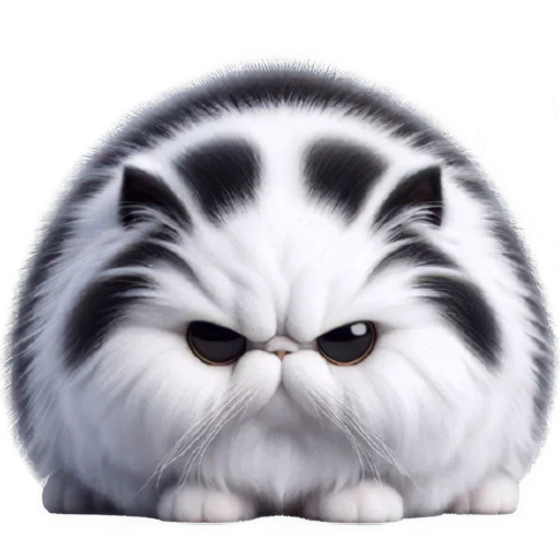 😤 Стикер «Милый пушистик» для Telegram