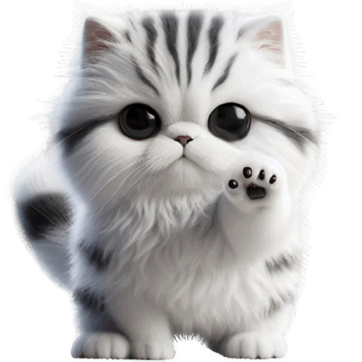 🐾 Стикер «Милый пушистик» для Telegram
