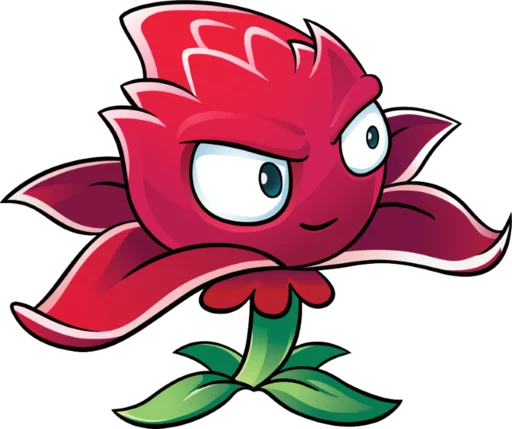 🌹 Стикер «Plants vs Zombies 2» для Telegram