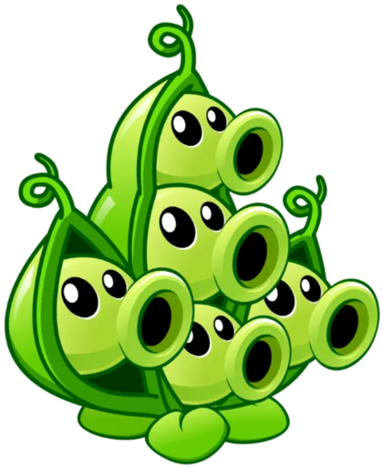 🫛 Стикер «Plants vs Zombies 2» для Telegram