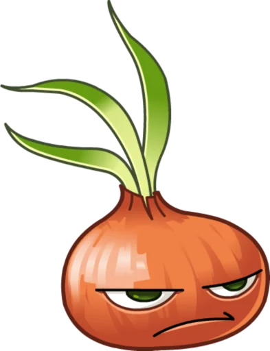 🧅 Стикер «Plants vs Zombies 2» для Telegram