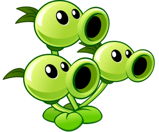 🫛 Стикер «Plants vs Zombies 2» для Telegram