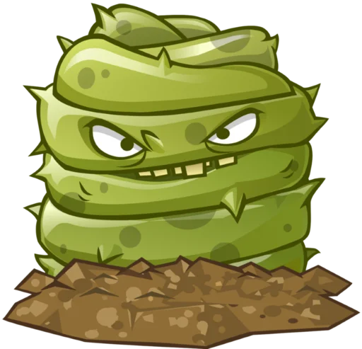 🪦 Стикер «Plants vs Zombies 2» для Telegram