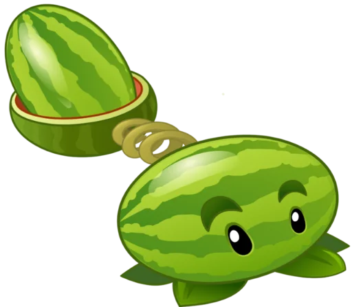 🍉 Стикер «Plants vs Zombies 2» для Telegram