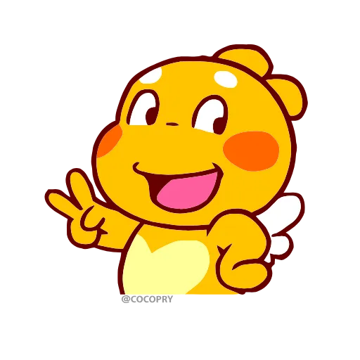 Стикер 8 Qoobee Agapi -