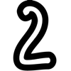 Стикер 36 font #letters #буквы
