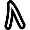 Стикер 13 font #letters #буквы